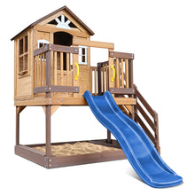 Load image into Gallery viewer, Silverton Cubby House with 1.8m Slide (Blue)