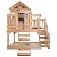 Load image into Gallery viewer, Silverton Cubby House with Rock Climbing Wall