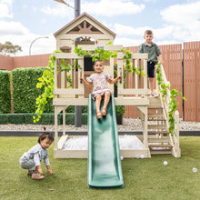 Load image into Gallery viewer, Silverton Cubby House with 1.8m Slide (Green)