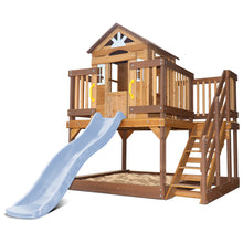 Load image into Gallery viewer, Silverton Play Centre With 1.8m Pastel Blue Slide