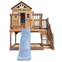 Load image into Gallery viewer, Silverton Play Centre With 1.8m Pastel Blue Slide