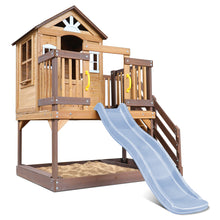 Load image into Gallery viewer, Silverton Play Centre With 1.8m Pastel Blue Slide