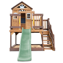 Load image into Gallery viewer, Silverton Play Centre With 1.8m Pastel Green Slide