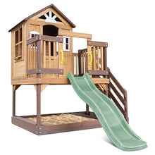 Load image into Gallery viewer, Silverton Play Centre With 1.8m Pastel Green Slide