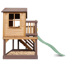 Load image into Gallery viewer, Silverton Play Centre With 1.8m Pastel Green Slide