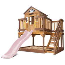 Load image into Gallery viewer, Silverton Play Centre With 1.8m Pastel Pink Slide