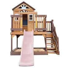 Load image into Gallery viewer, Silverton Play Centre With 1.8m Pastel Pink Slide