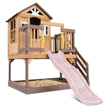 Load image into Gallery viewer, Silverton Play Centre With 1.8m Pastel Pink Slide