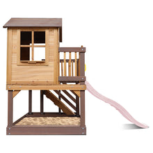 Load image into Gallery viewer, Silverton Play Centre With 1.8m Pastel Pink Slide