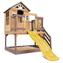 Load image into Gallery viewer, Silverton Cubby House with 1.8m Slide (Yellow)