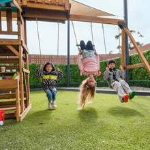 Load image into Gallery viewer, Walton Play Centre &amp; Swing Set (Blue Slide)