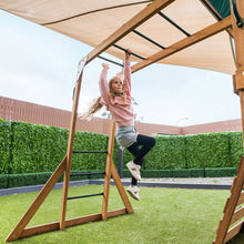 Load image into Gallery viewer, Walton Play Centre &amp; Swing Set (Blue Slide)