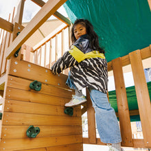 Load image into Gallery viewer, Walton Swing Set, Monkey Bars &amp; Playground with 2.2m Slide (Pastel Blue)
