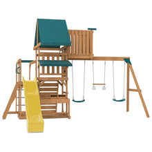 Load image into Gallery viewer, Walton Play Centre &amp; Swing Set (Yellow Slide)