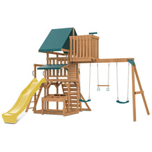 Load image into Gallery viewer, Walton Play Centre &amp; Swing Set (Yellow Slide)