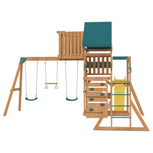 Load image into Gallery viewer, Walton Play Centre &amp; Swing Set (Yellow Slide)