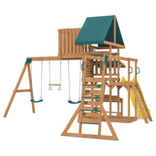 Load image into Gallery viewer, Walton Play Centre &amp; Swing Set (Yellow Slide)