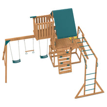 Load image into Gallery viewer, Walton Play Centre &amp; Swing Set (Yellow Slide)