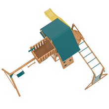 Load image into Gallery viewer, Walton Play Centre &amp; Swing Set (Yellow Slide)