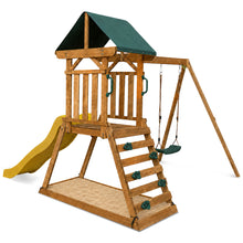 Load image into Gallery viewer, Wattle Play Centre with 1.8m Yellow Slide