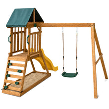 Load image into Gallery viewer, Wattle Play Centre with 1.8m Yellow Slide