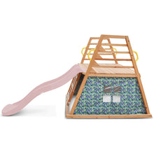 Load image into Gallery viewer, Cooper Climbing Frame &amp; 1.8m Pastel Pink Slide