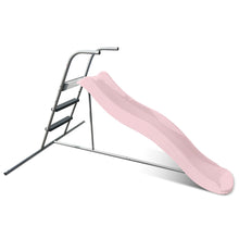 Load image into Gallery viewer, 1.8m Slippery Slide With Pastel Pink Slide