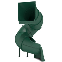Load image into Gallery viewer, 2.9m Spiral Tube Slide - Green