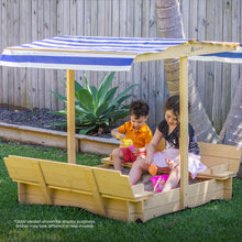 Load image into Gallery viewer, Skipper Sandpit with Canopy