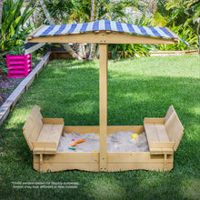 Load image into Gallery viewer, Skipper Sandpit with Canopy