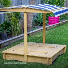 Load image into Gallery viewer, Skipper Sandpit with Canopy