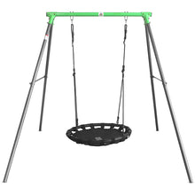 Load image into Gallery viewer, Cellar Metal Web Swing with 1.8m Green Slide 