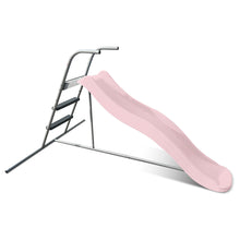Load image into Gallery viewer, Lynx 4 Station Swing Set with 1.8m Pastel Pink Slide