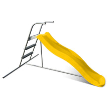 Load image into Gallery viewer, Lynx 4 Station Swing Set with 1.8m Yellow Slide