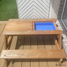 Load image into Gallery viewer, Sunrise Sand &amp; Water Table with Umbrella