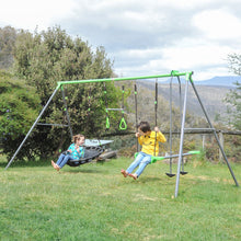 Load image into Gallery viewer, Lynx Metal Swing Set with Slide