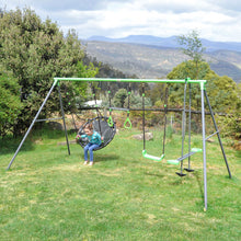Load image into Gallery viewer, Lynx Metal Swing Set with Slide