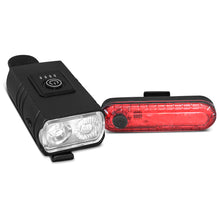 Load image into Gallery viewer, Progear LED Rechargeable Front and Rear Light Set