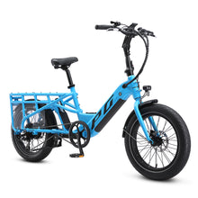 Load image into Gallery viewer, E-Moover Cargo Bike - Electric Blue