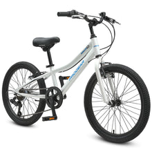 Load image into Gallery viewer, DuraLite 7 Speed Kids Bike 20" - Pearl White