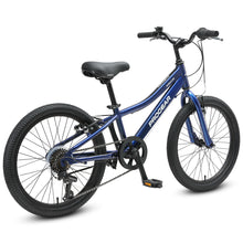 Load image into Gallery viewer, DuraLite 7 Speed Kids Bike 20" - Royal Blue