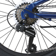 Load image into Gallery viewer, DuraLite 7 Speed Kids Bike 20" - Royal Blue