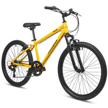 Load image into Gallery viewer, DuraLite 7 Speed 24" Kids Bike - Honey Gold