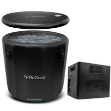 Load image into Gallery viewer, Regen8 PolarBarrel Cold Plunge Ice Bath with T1S Chiller Unit