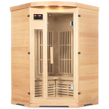 Load image into Gallery viewer, Regen8 Duo Corner - 2 Person 2200W Infrared Sauna