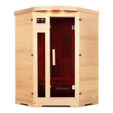 Load image into Gallery viewer, Regen8 Duo Corner - 2 Person 2200W Infrared Sauna