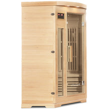 Load image into Gallery viewer, Regen8 Duo Corner - 2 Person 2200W Infrared Sauna