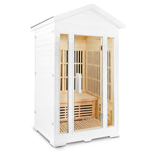 Load image into Gallery viewer, Regen8 Duo Outdoor (White) - 2 Person 2200W Infrared Sauna