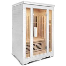 Load image into Gallery viewer, Regen8 Duo (White) - 2 Person 2040W Infrared Sauna