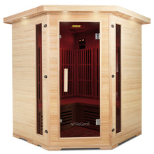 Load image into Gallery viewer, Regen8 Quadro Corner - 4 Person 2640W Infrared Sauna